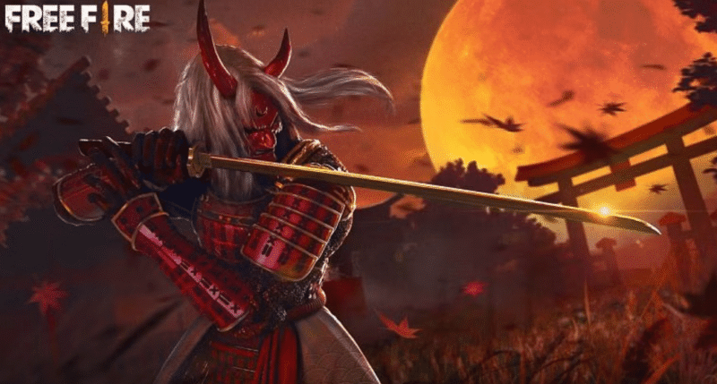 GTA 5 GTA 5 Zombie Samurai Mask with Season 2 Free Fire Addon Ped inspired by %tags% | G5MODS