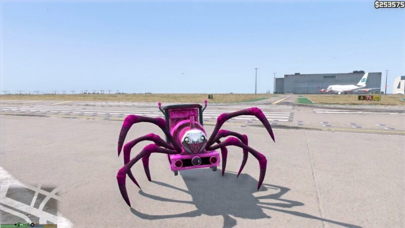 GTA 5 choo choo charles color 18 Addon Ped inspired by %tags% | G5MODS