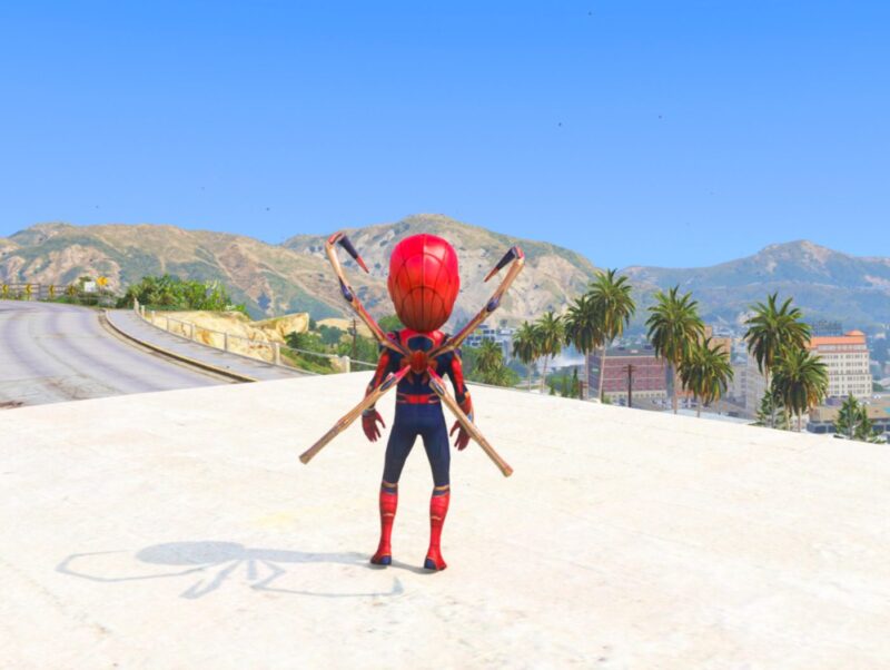 GTA 5 GTA 5 Mods Spiderman Kid Addon Ped inspired by %tags% | G5MODS