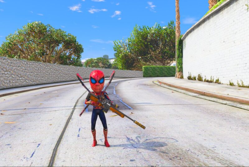 GTA 5 GTA 5 Mods Spiderman Kid Addon Ped inspired by %tags% | G5MODS