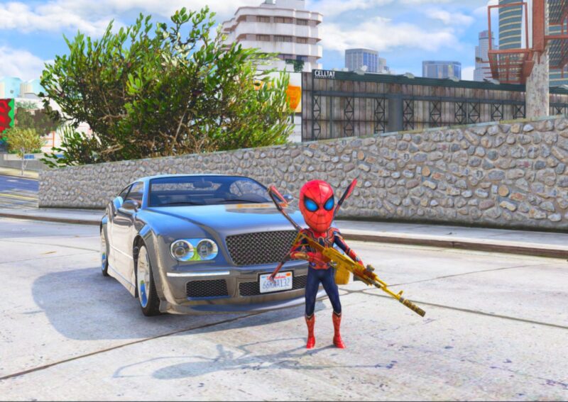 GTA 5 GTA 5 Mods Spiderman Kid Addon Ped inspired by %tags% | G5MODS