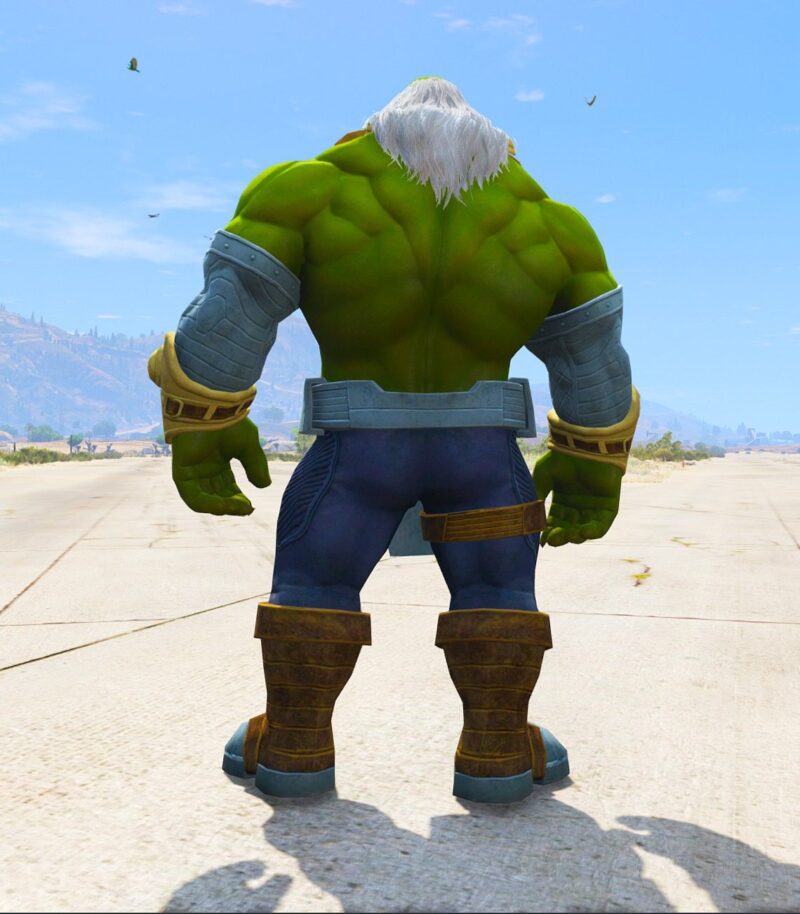 GTA 5 GTA 5 MODS Dadu Hulk  mid size Addon Ped inspired by %tags% | G5MODS