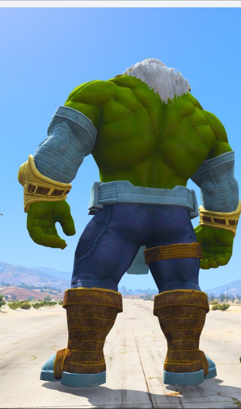 GTA 5 GTA 5 MODS Dadu Hulk gaint Addon Ped inspired by %tags% | G5MODS