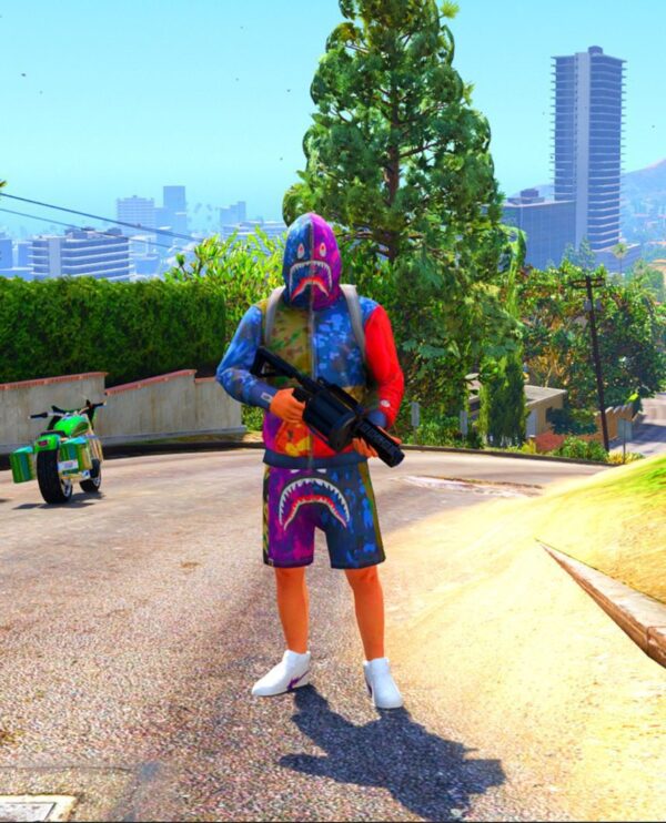 GTA 5 GTA 5 Mods PUBG scOut OP Character Addon Ped inspired by %tags% | G5MODS