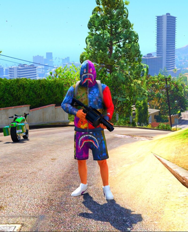 GTA 5 GTA 5 Mods PUBG scOut OP Character Addon Ped inspired by %tags% | G5MODS
