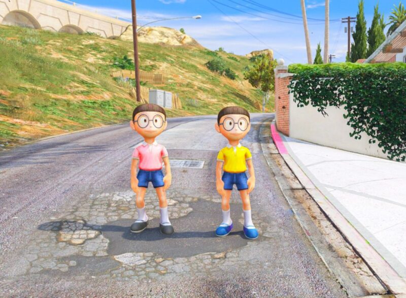 GTA 5 GTA 5 Mods Nobita Addon Ped inspired by %tags% | G5MODS