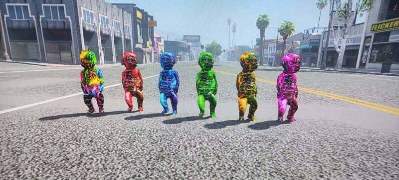 GTA 5 GTA 5 Mods 5 Titan Lava God Baby Addon Ped inspired by %tags% | G5MODS