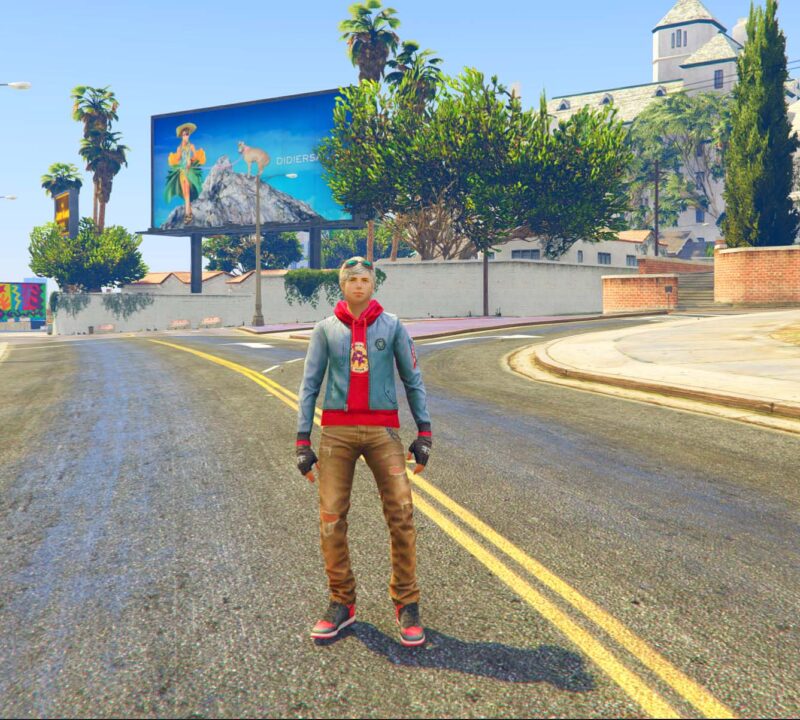 GTA 5 GTA 5 Mods Free Fire Maxim AddonPed Addon Ped inspired by %tags% | G5MODS