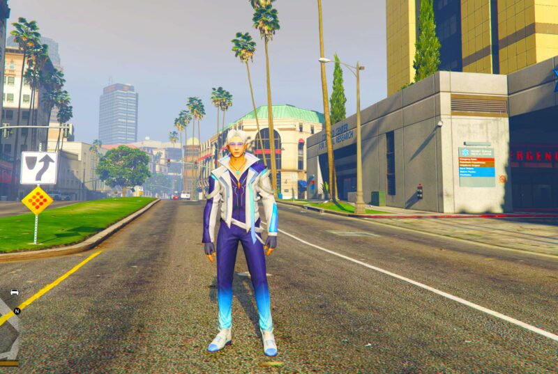 GTA 5 GTA 5 Mods Free Fire Teach Flow Addon Ped inspired by %tags% | G5MODS