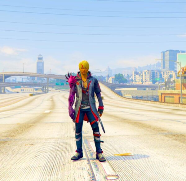 GTA 5 GTA 5 MODS  FREE FIRE Beastarmy Addon Ped inspired by %tags% | G5MODS