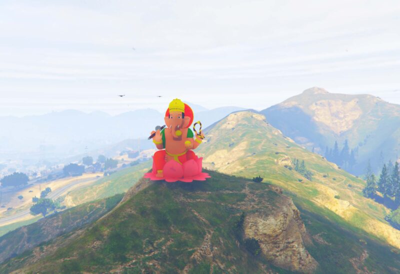GTA 5 GTA 5 Mods Lord ganesha Addon Ped inspired by %tags% | G5MODS