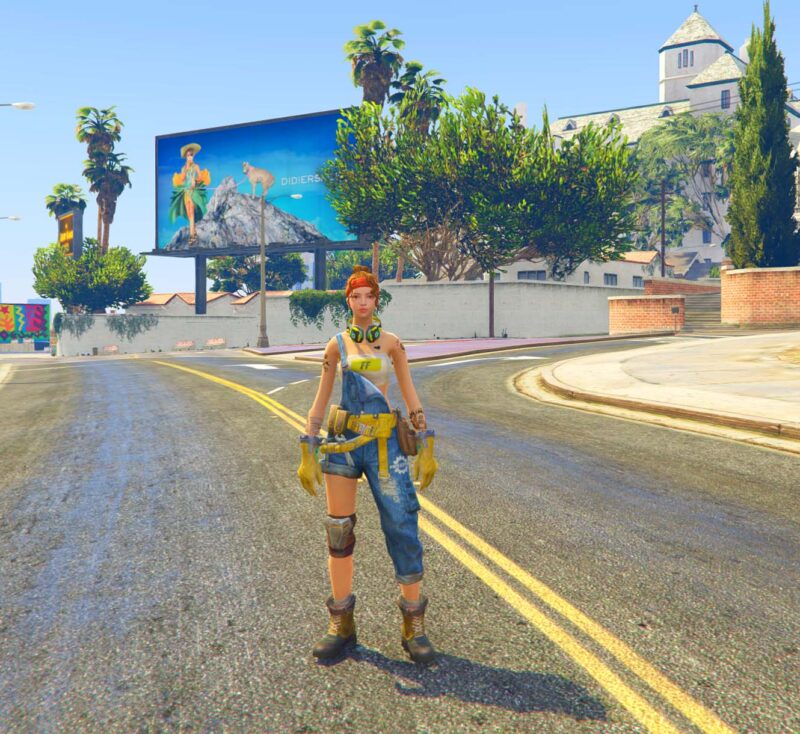 GTA 5 GTA 5 Mods Free Fire Maxim AddonPed Addon Ped inspired by %tags% | G5MODS
