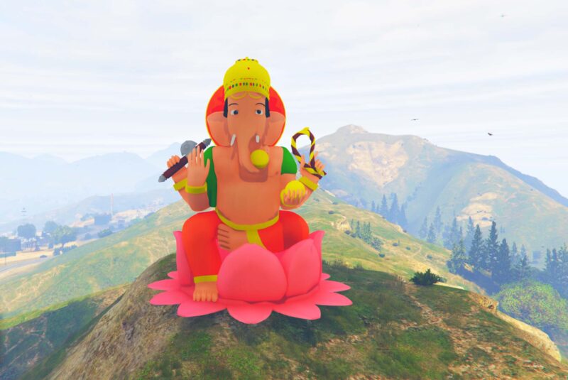 GTA 5 GTA 5 Mods Lord ganesha Addon Ped inspired by %tags% | G5MODS