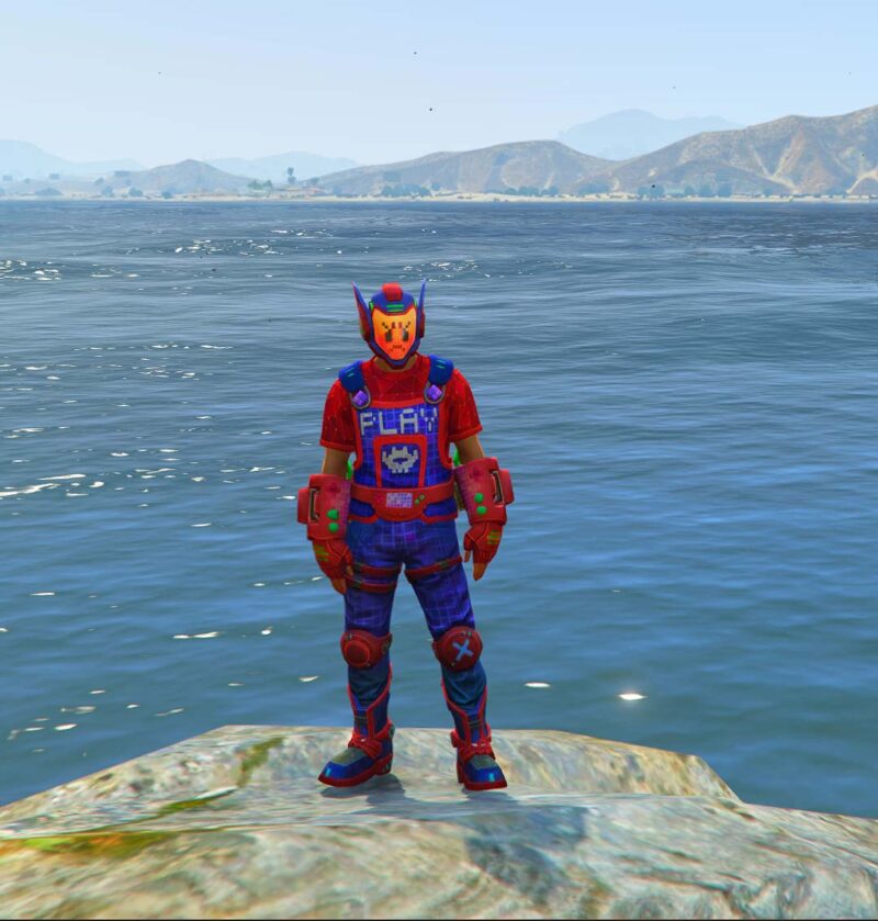 GTA 5 Gta 5 Mods 8 bit free fire Addon Ped inspired by %tags% | G5MODS