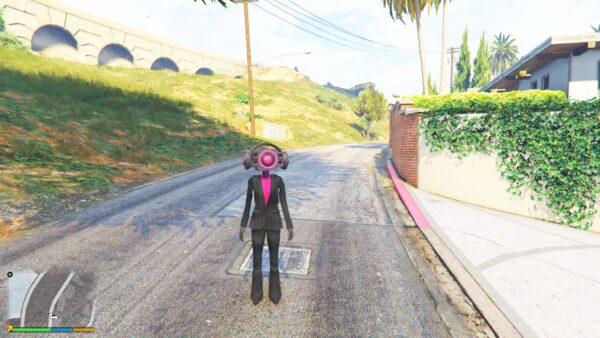 GTA 5 GTA 5 Mods Skibidi Speaker Women AddonPed Addon Ped inspired by %tags% | G5MODS