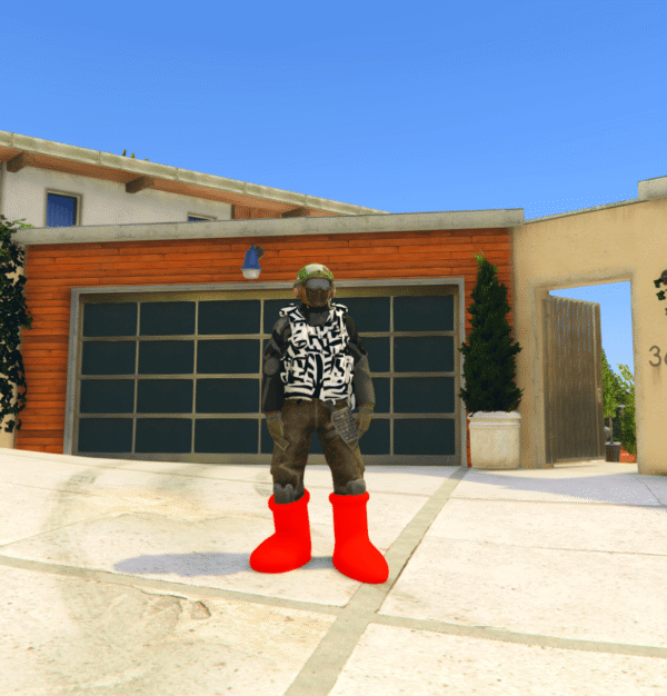 GTA 5 Gta 5 Mods Big Red Boot Addon Ped inspired by %tags% | G5MODS