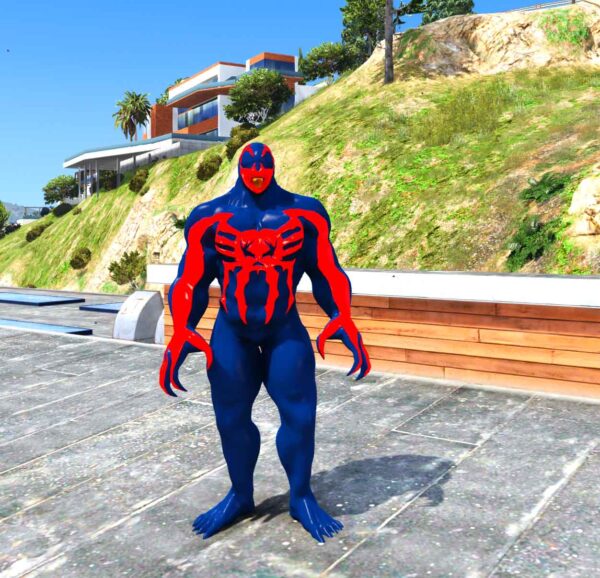 GTA 5 GTA 5 Mods Venom 2099 Red Eye Addon Ped Addon Ped inspired by %tags% | G5MODS