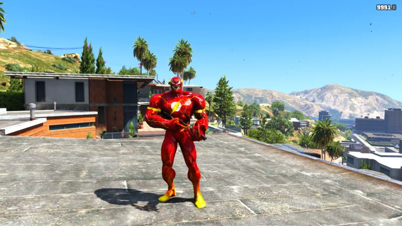 GTA 5 GTA 5 Mods God Venom Flash Addon Ped Addon Ped inspired by %tags% | G5MODS