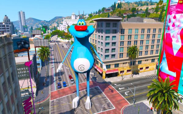 GTA 5 GTA 5 Mods Big Oggy Addon Prop Addon Ped inspired by %tags% | G5MODS