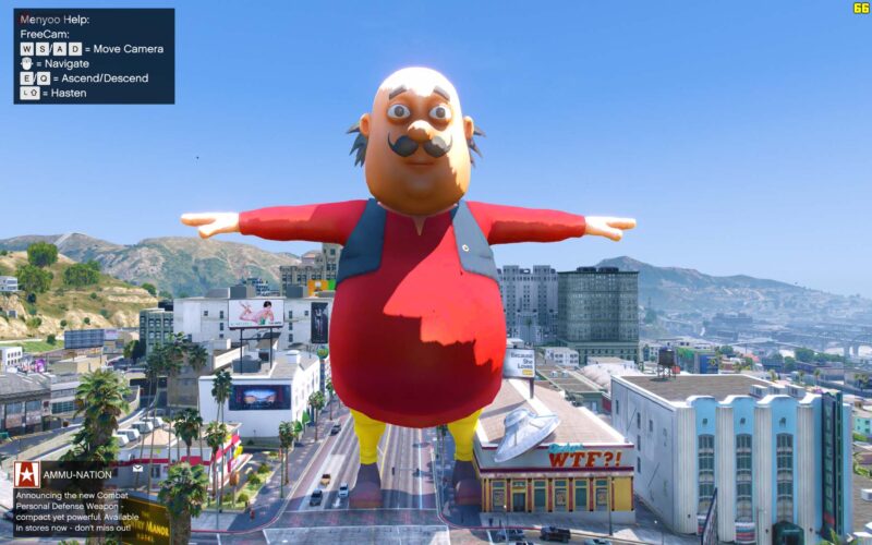 GTA 5 GTA 5 Mods Big Motu Addon Prop Addon Ped inspired by %tags% | G5MODS