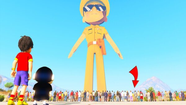 GTA 5 GTA 5 Mods Big Little Singham Addon Prop Addon Ped inspired by %tags% | G5MODS