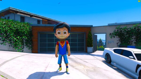 GTA 5 GTA 5 Mods Vir the Robo Boy AddonPed Addon Ped inspired by %tags% | G5MODS