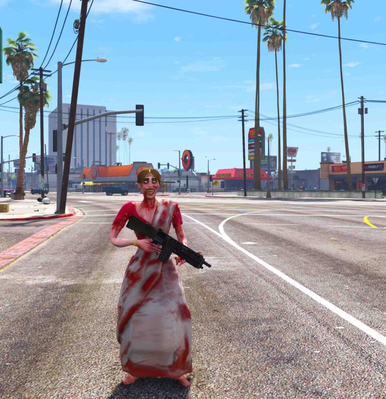 GTA 5 Gta 5 Mods Kamla Horror addon Mod Addon Ped inspired by %tags% | G5MODS