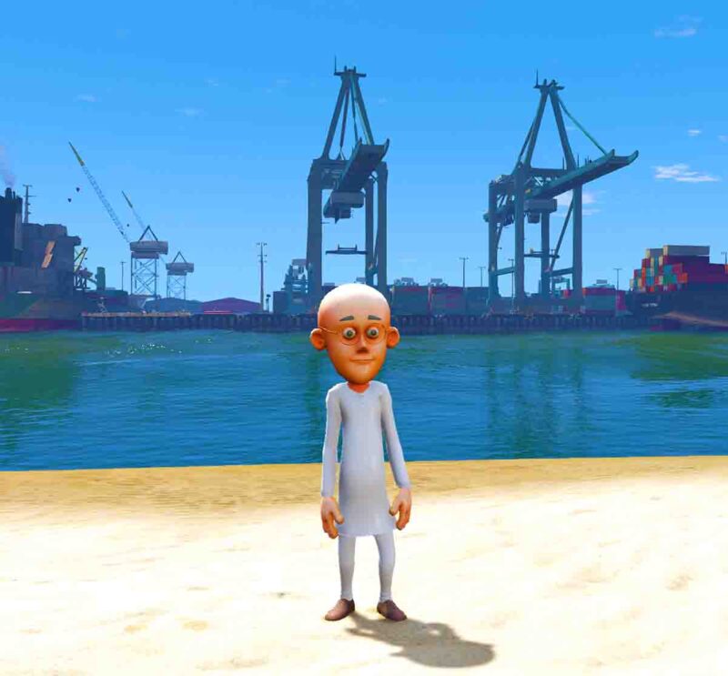 GTA 5 Gta 5 Mods Patlu Color 8 Addon Ped inspired by %tags% | G5MODS