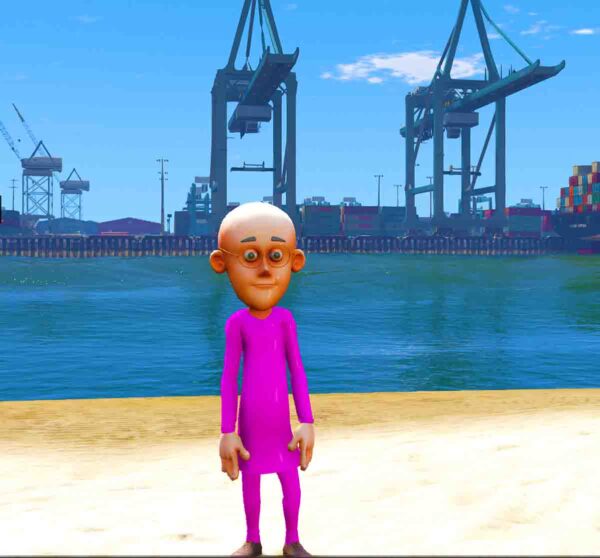 GTA 5 Gta 5 Mods Patlu Color 2 Addon Ped inspired by %tags% | G5MODS