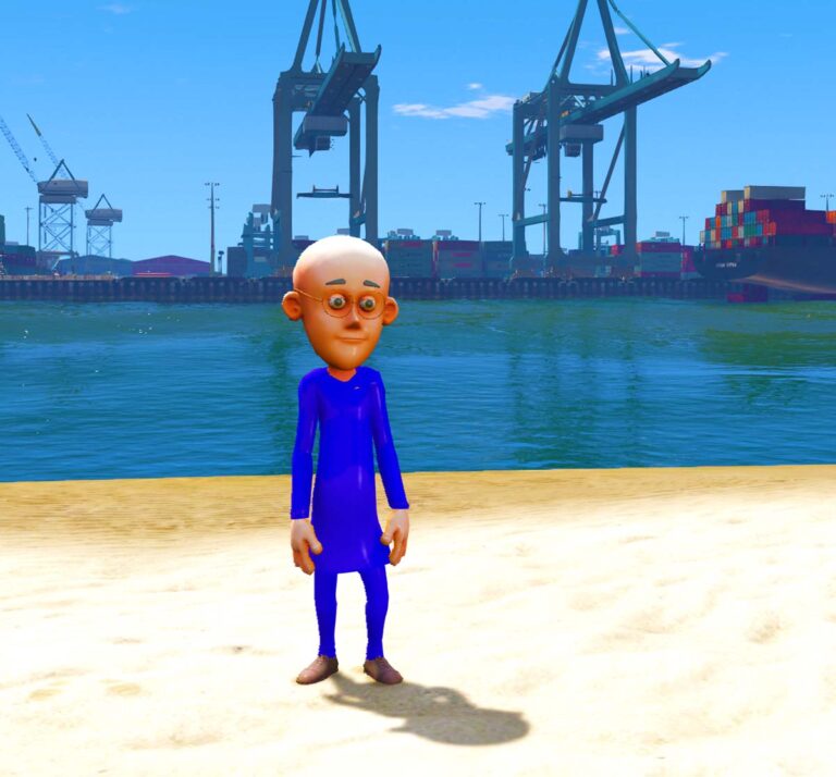 GTA 5 Gta 5 Mods Patlu Color 4 Addon Ped inspired by %tags% | G5MODS