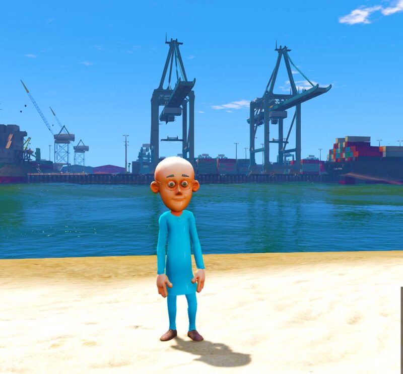 GTA 5 Gta 5 Mods Patlu Color 5 Addon Ped inspired by %tags% | G5MODS