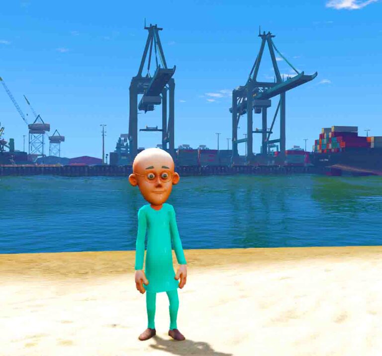 GTA 5 Gta 5 Mods Patlu Color 6 Addon Ped inspired by %tags% | G5MODS