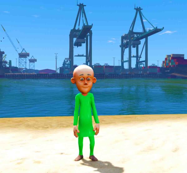 GTA 5 Gta 5 Mods Patlu Color 7 Addon Ped inspired by %tags% | G5MODS