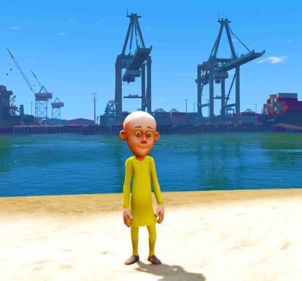 GTA 5 Gta 5 Mods Patlu Color 8 Addon Ped inspired by %tags% | G5MODS