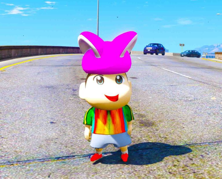 Gta 5 Mod Shinchan HelloKitty Addon