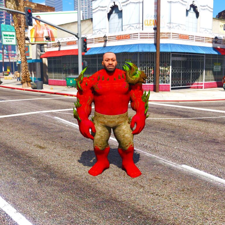 Gta 5 Mods franklin Hulk Indian bike driving 3d