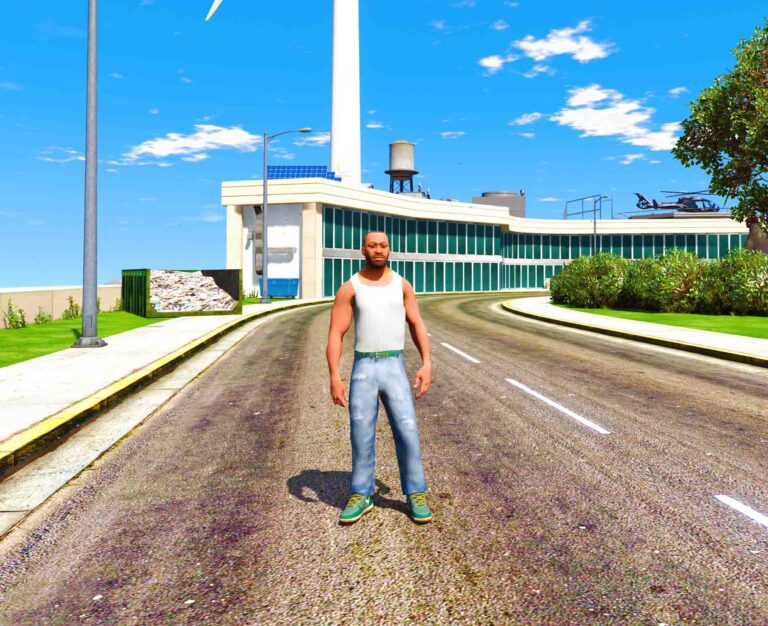 GTA 5 GTA 5 Mods Indian Bikes Driving 3D Franklin Addonped Addon Ped inspired by %tags% | G5MODS