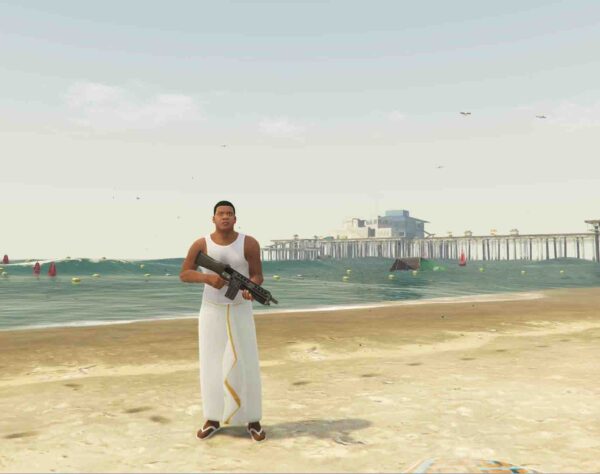 GTA 5 GTA 5 Mods Franklin Anna For Onam Addon Ped Addon Ped inspired by %tags% | G5MODS