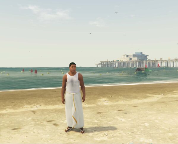 GTA 5 GTA 5 Mods Franklin Anna For Onam Addon Ped Addon Ped inspired by %tags% | G5MODS