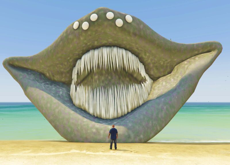GTA 5 GTA 5 Mods El Gran Maja Big Addon Ped (Blue) Addon Ped inspired by %tags% | G5MODS