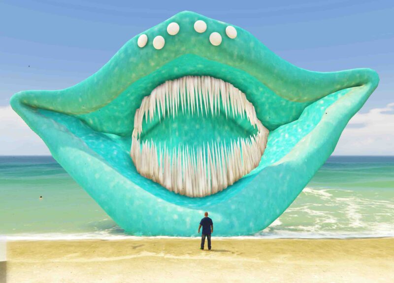 GTA 5 GTA 5 Mods El Gran Maja Big Addon Ped (Blue) Addon Ped inspired by %tags% | G5MODS