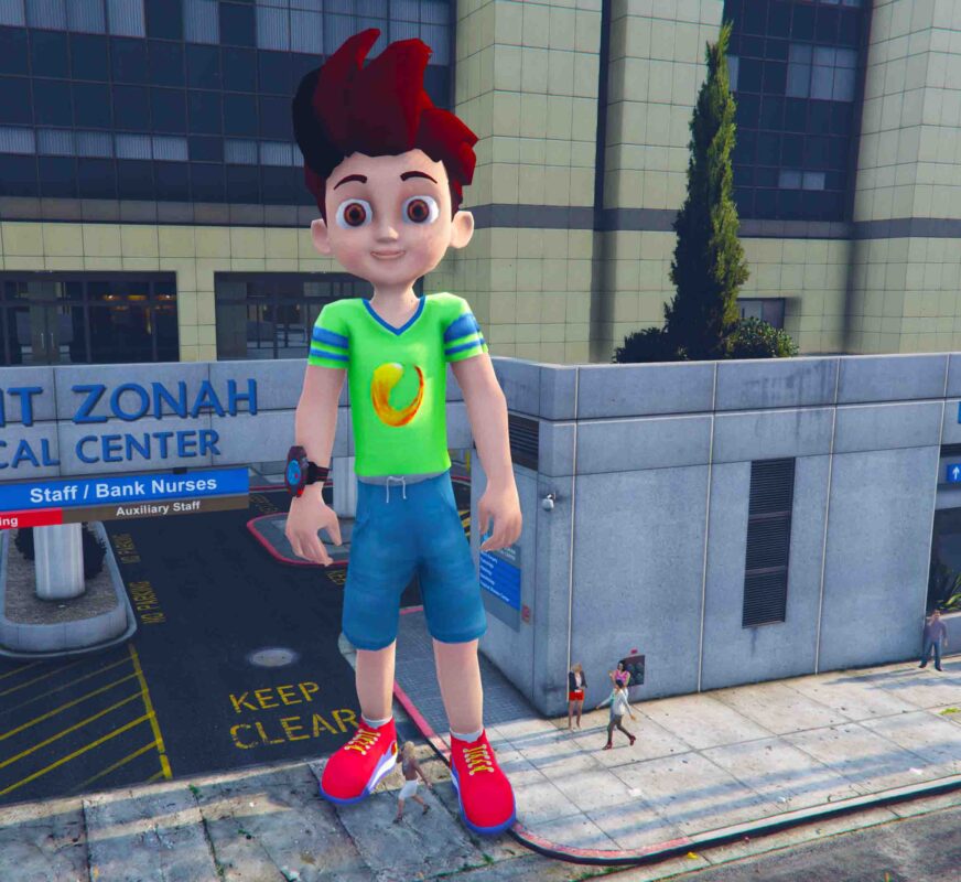 GTA 5 Mods Kicko Giant AddonPed