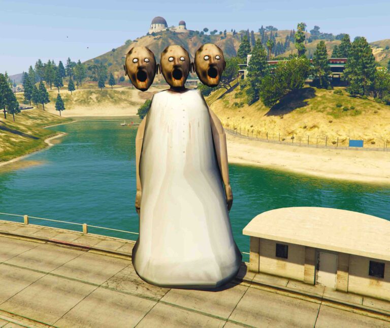 GTA 5 GTA 5 Mods 3 Head Granny Giant Addonped Addon Ped inspired by %tags% | G5MODS