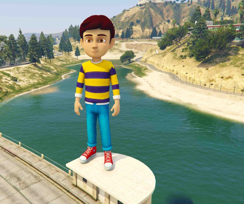 GTA 5 GTA 5 Mods Rudra Giant Addonped Addon Ped inspired by %tags% | G5MODS