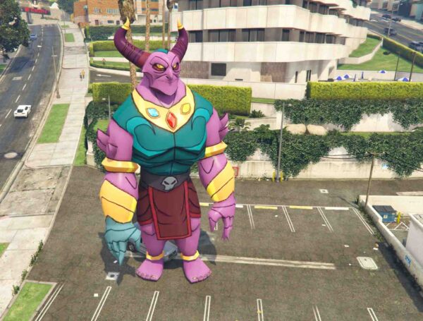 GTA 5 GTA 5 Mods Kaal Giant AddonPed Addon Ped inspired by %tags% | G5MODS