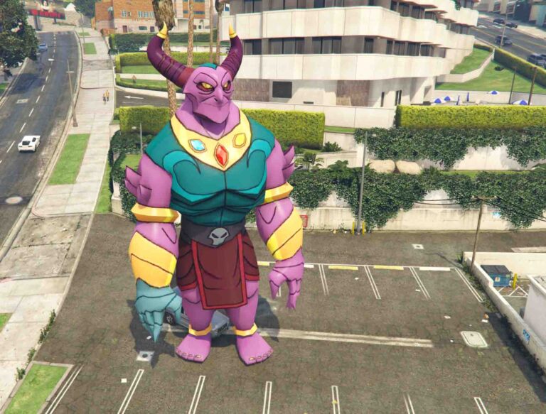GTA 5 Mods Kaal Giant AddonPed