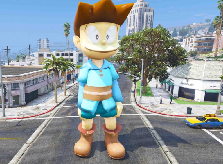 Gta 5 Mods Giant xuneo Addonpeds
