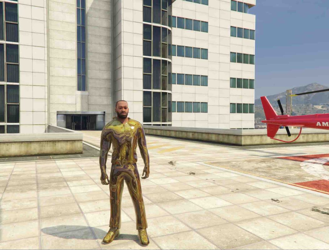 GTA 5 GTA 5 Mods Indian Bikes Driving 3D Main Character Golden Addon Ped inspired by %tags% | G5MODS