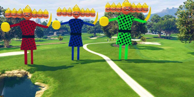 GTA 5 Gta 5 mods Ravan Addonprop(Trio 10 headcombo) Addon Ped inspired by %tags% | G5MODS