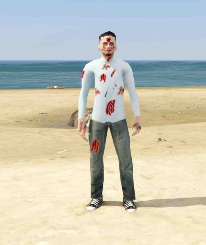 GTA 5 GTA 5 Mods Indian Bikes Driving 3D Character  Zombie Addon Ped inspired by %tags% | G5MODS